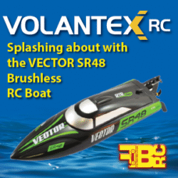 Volantex RC Vector Pro Brushelss RC Boat