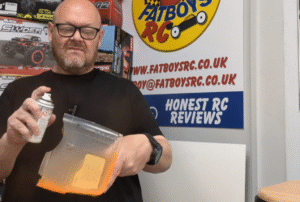 Spray Painting the Tamiya TT01e RC Truck Body