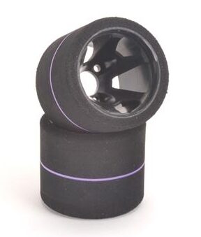Contact USA Spec Purple Stripe Tyres for LMGT3 Racing